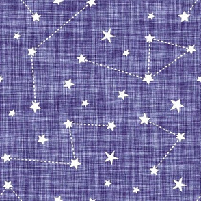 lavender linen no. 1 constellations