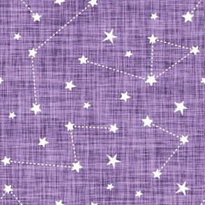 lavender linen no. 2 constellations