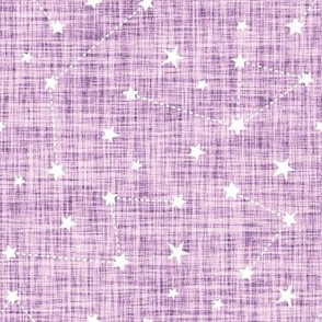 lilac linen constellations