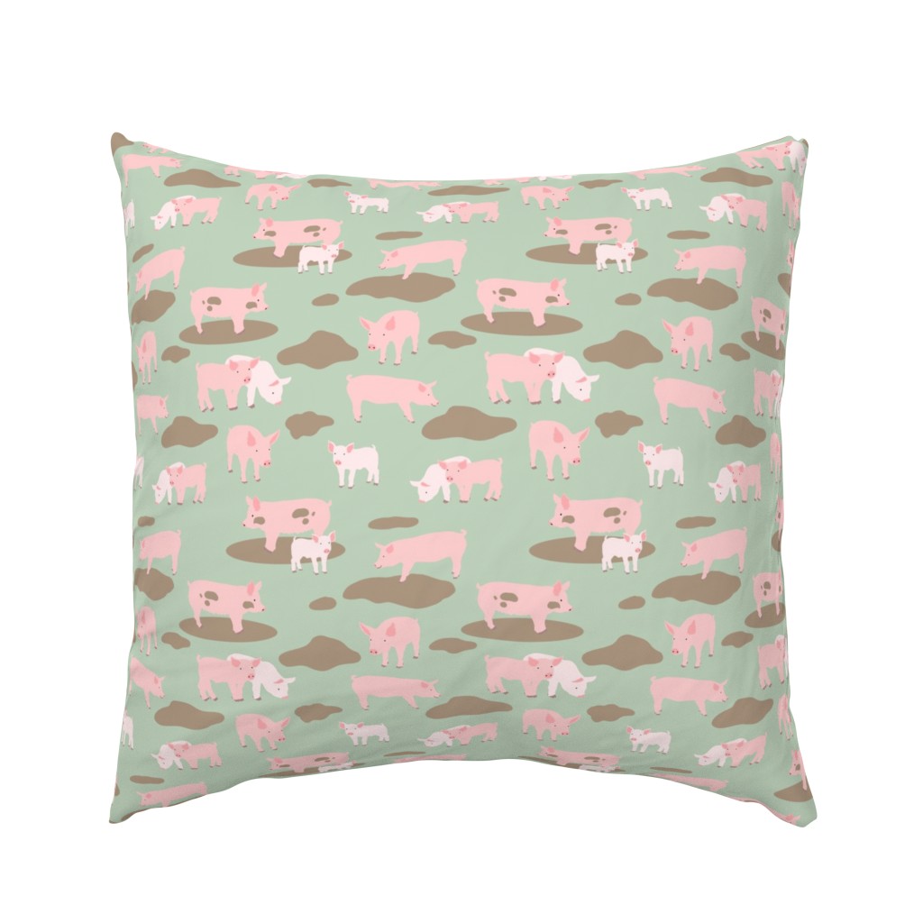 Country Pigs, Sage Green