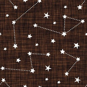 walnut linen constellations
