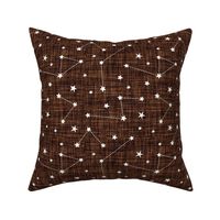 chocolate linen constellations