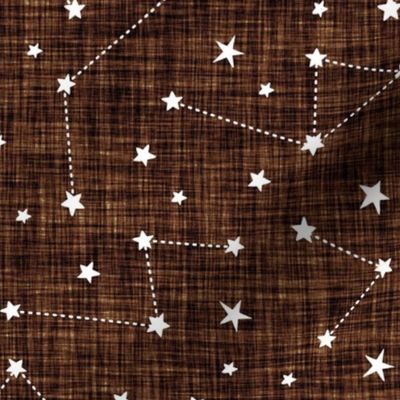 chocolate linen constellations