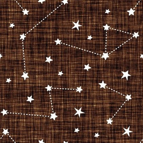 chocolate linen constellations