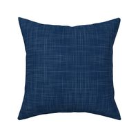 indigo - linen texture on indigo blue - textured fabric