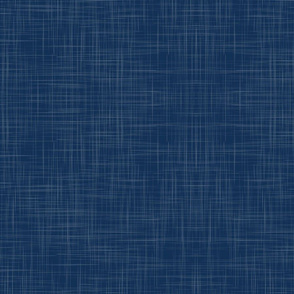 indigo - linen texture on indigo blue - textured fabric