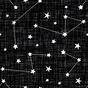 black linen constellations