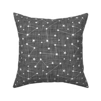 charcoal linen no. 1 constellations