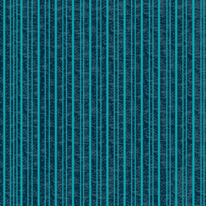 Midnight blue and turquoise stripes