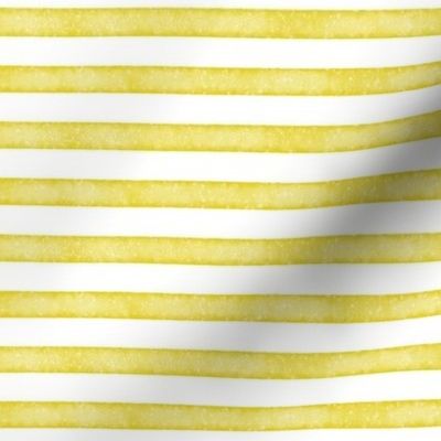 lemon salted watercolor stripes