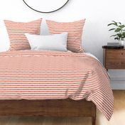 red orange salted watercolor stripes