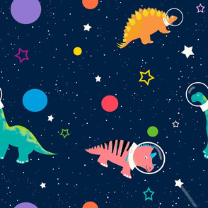 Outer Space Dinosaurs