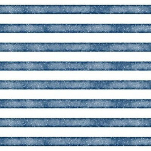 navy salted watercolor stripes