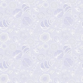 Lavender seashells