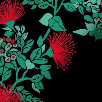 medium-New 'Ohi'a Lehua Blossom-master-red black