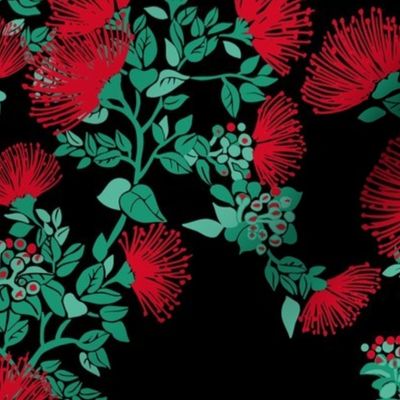 New 'Ohi'a Lehua Blossom-master-red black