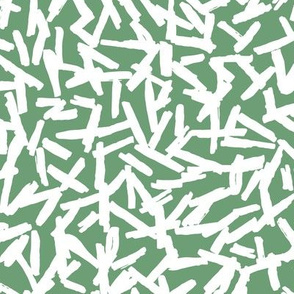 chaotic white green lines chalk grid design abstract simple scandinavian style 