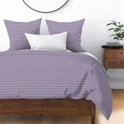 Classic vintage pattern with zigzag chevron triangles scandinavian style. Very Peri lilac gray 