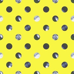 Dots on yellow