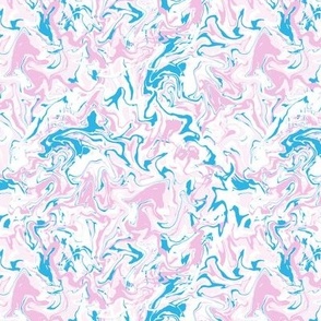Marble Pattern Pink White Blue