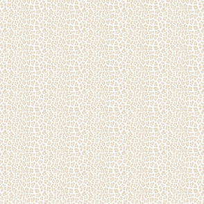 Beige natural leopard cheetah print SMALL