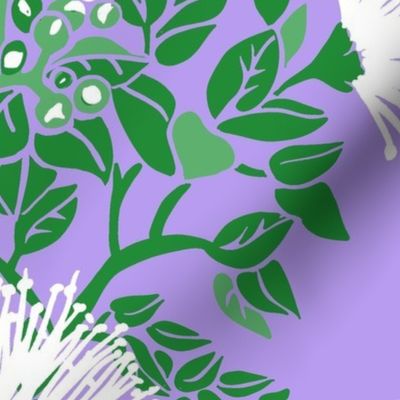 jumbo New 'Ohi'a Lehua Blossom-master-puakea-lilac