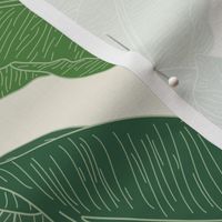 Beverly Hills Martinique Tropical Banana Leaf Print