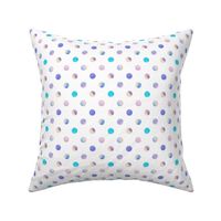 polka dots in pastel colors
