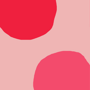 Huge Dot-PinkRed