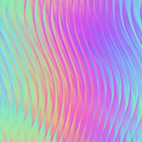 kinetic rainbow waves