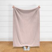 Knitted stockinette - pale dusty rose solid