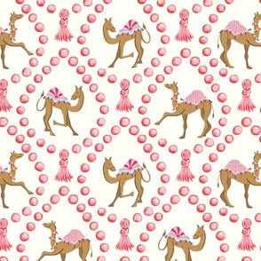 camels and beads/pink/large