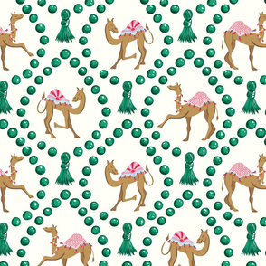 camels and beads/green/large