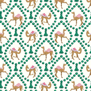 camels and beads/green/medium