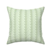 Knitted brioche - pale lime solid