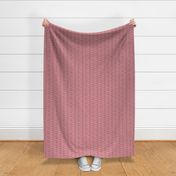 Knitted stockinette - pink solid