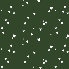 seaweed hand drawn hearts