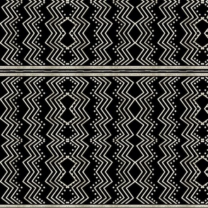 textile-Ethnic tapa band-mirror-off white horizontal