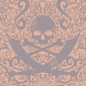 William Morris was a pirate silver and pink