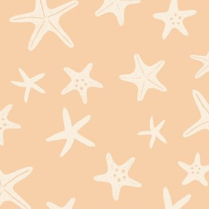 Star fish - Shells - apricot - Medium 