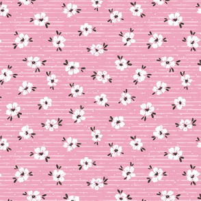 Dizzy Daisies on Pink-large scale