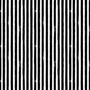 Black and white ink striped pattern