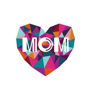 mom heart embroidery template 
