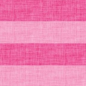 neon pink big linen stripes
