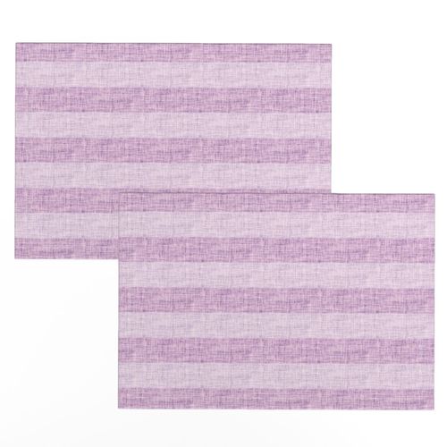 lilac big linen stripes