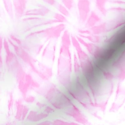 Pastel Scrunchy Tie Dye Pale Pink