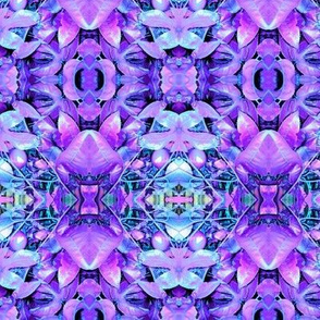 Fairy Castle Carpet of Amethyst and Aquamarine