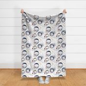 Outer Space  collection.  Baby boy and girl astronaut 17