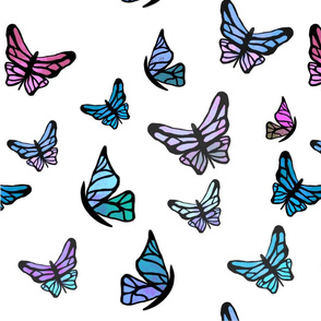 Butterflies Ditsy