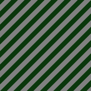 Serpent Varsity Stripe, Green & Grey